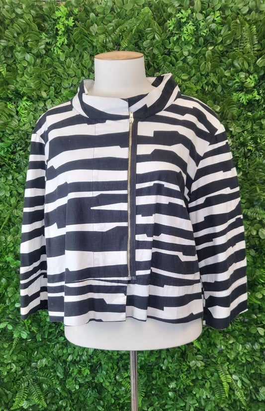 Chocolat Black/White Zebra Jacket (20)