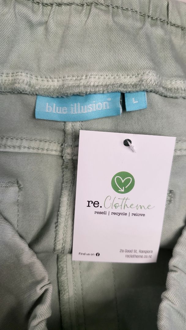 Blue Illusion Mint Slim Pant (14)