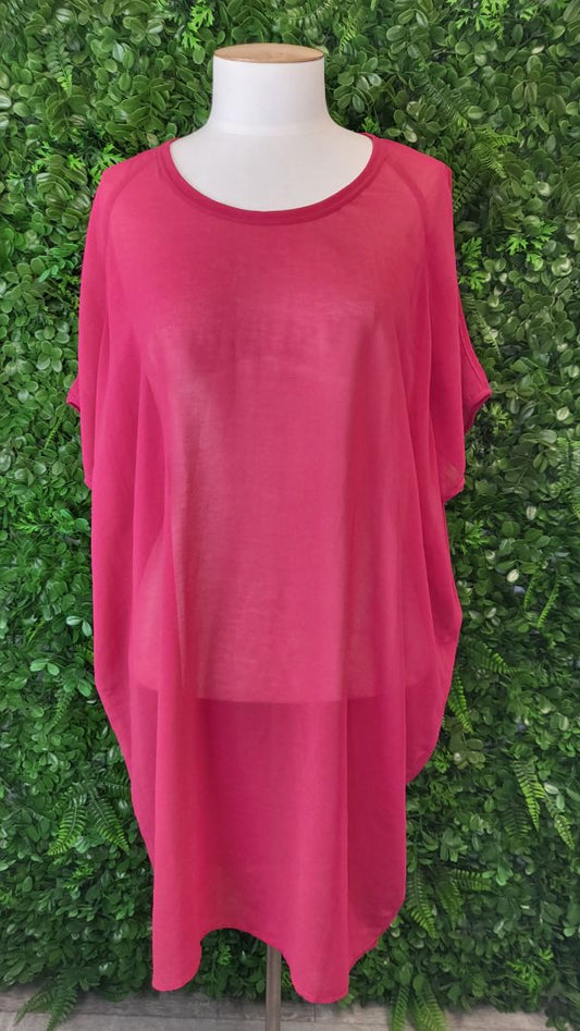 Random Pink Sheer Tunic (12)