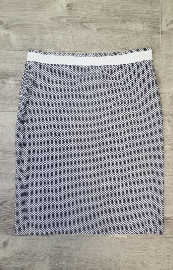 Philosophy Navy/White Pencil Skirt BNWT (14)