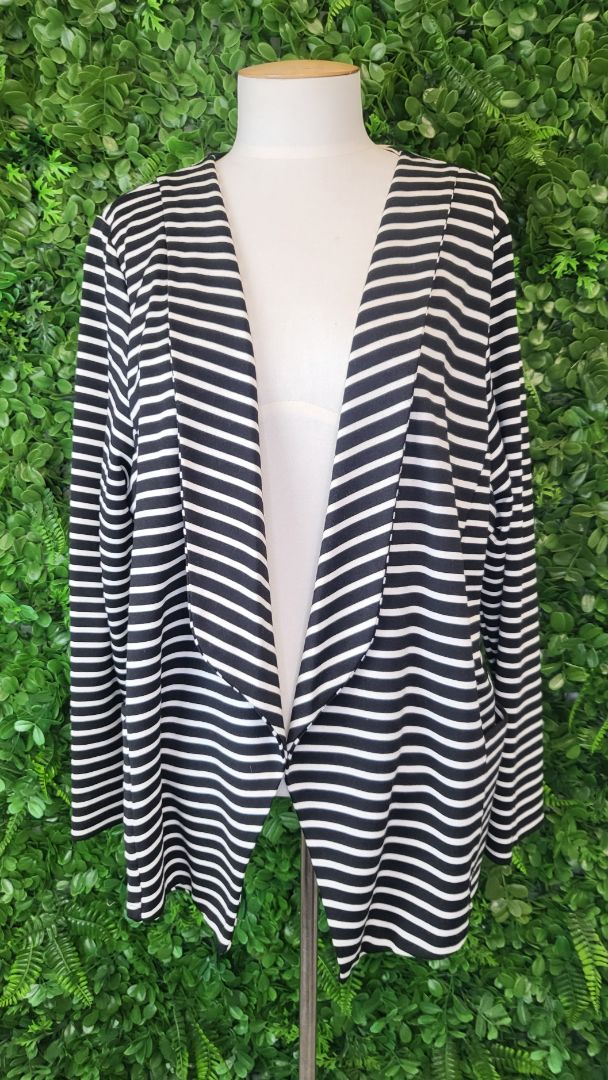 Wild Child B/W Stripe Blazer (20)