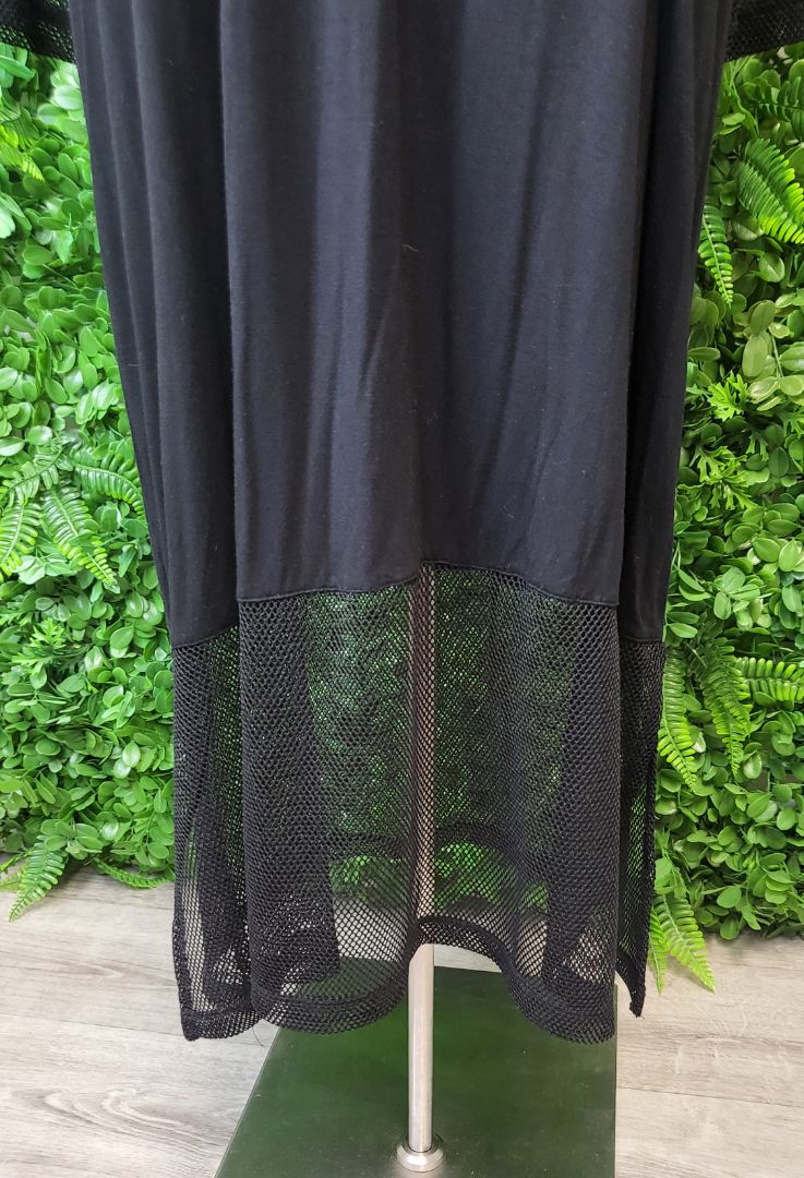 Halo Black Mesh Dress (18)