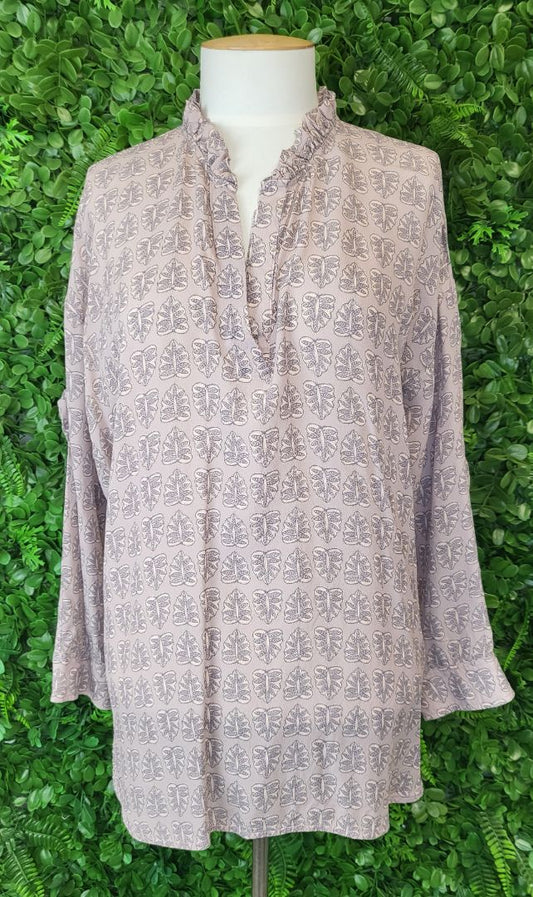 Loobies Story Mink Print Blouse BNWT (16)