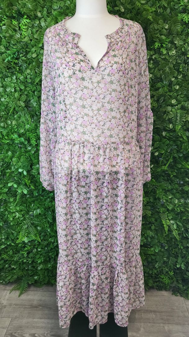 Memo Floral Sheer Dress (16)