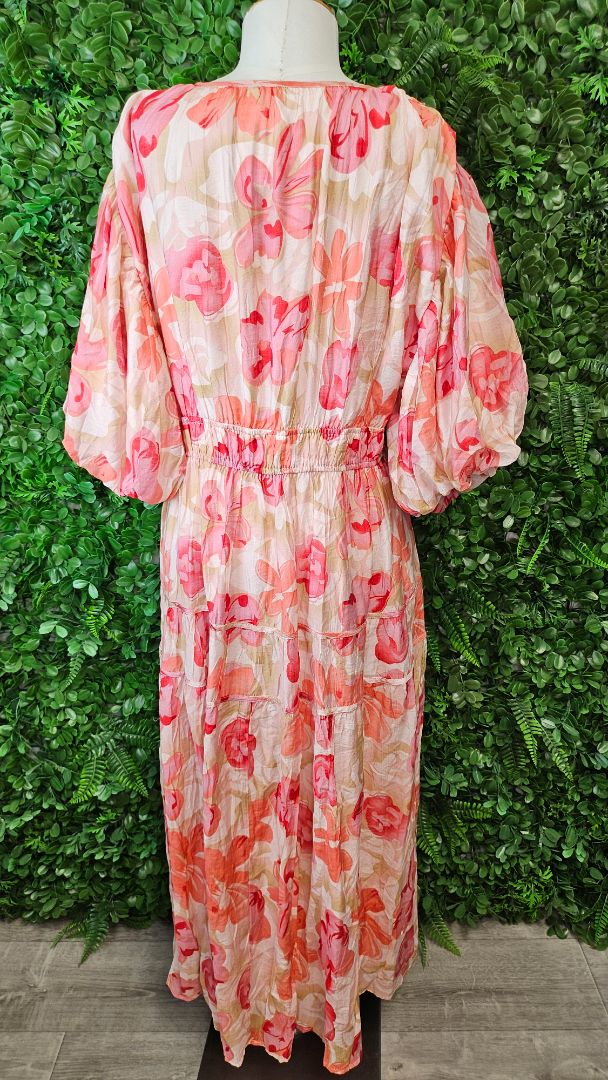 Vine Apparel Floral Clairemont Dress BNWT (16-18)