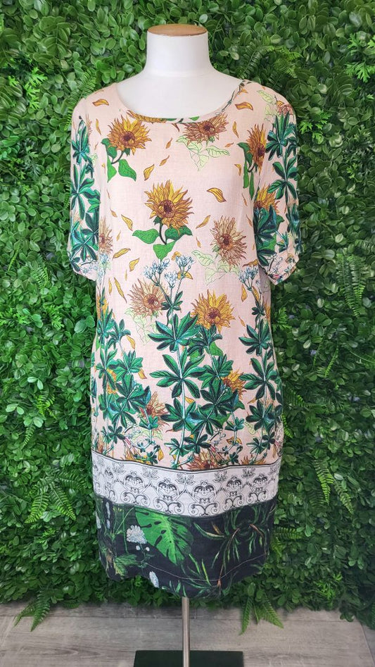 Curate Floral Your A Sunflower Dress (10-12)