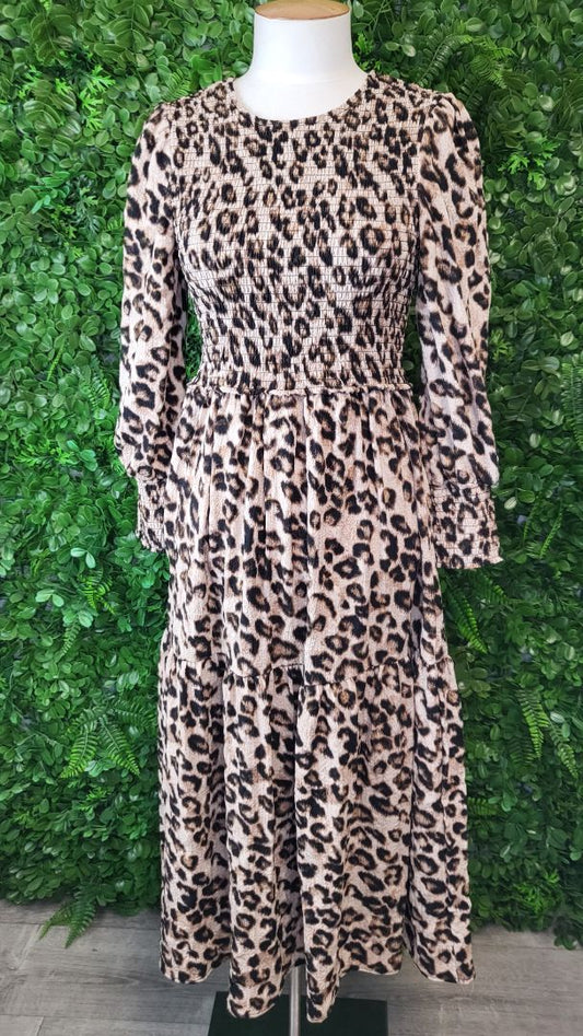 Decjuba  Leopard Print Dress (8)