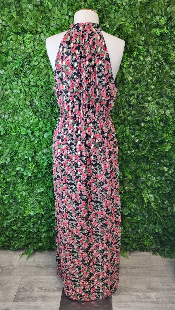 Augustine Floral Halter Neck Dress (12)