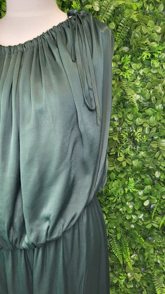 Obi Green Grecian Style Dress (16-18)