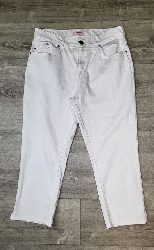 Per Una White 7/8 stretch denim pant (14)