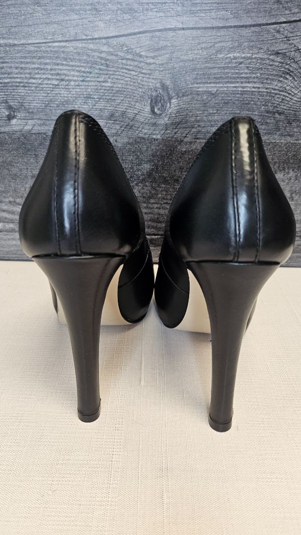 French Connection Black Platform Heel (37)