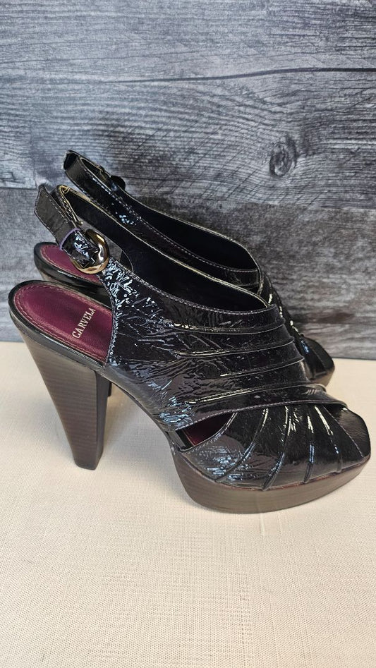 Carvela Black Platform Heels (37)