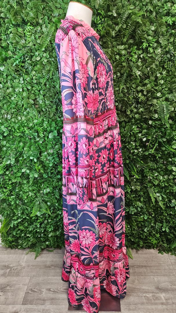 Stella Royal Floral Maddie Maxi Dress BNWT (18)