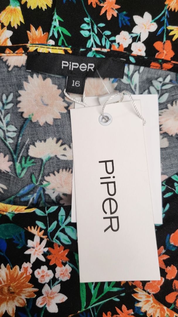 Piper Floral Tie Back Dress (16)