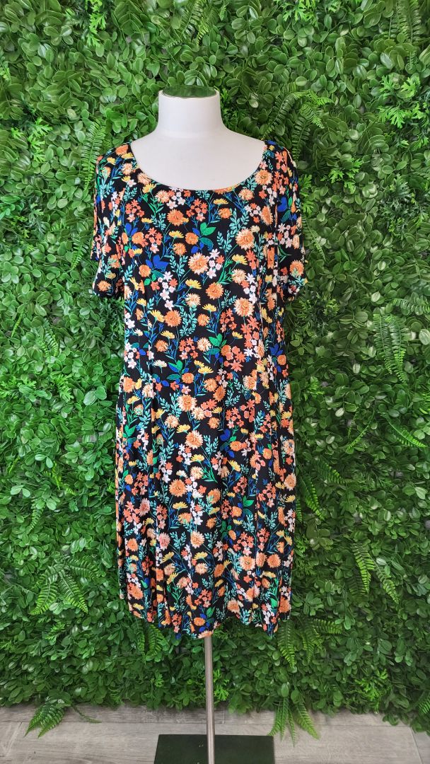 Piper Floral Tie Back Dress (16)