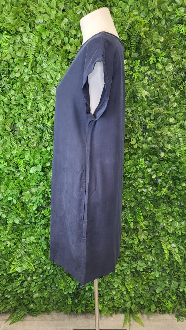 Apricot Navy Slip Dress BNWT (10)