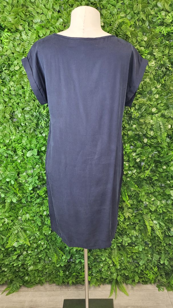 Apricot Navy Slip Dress BNWT (10)