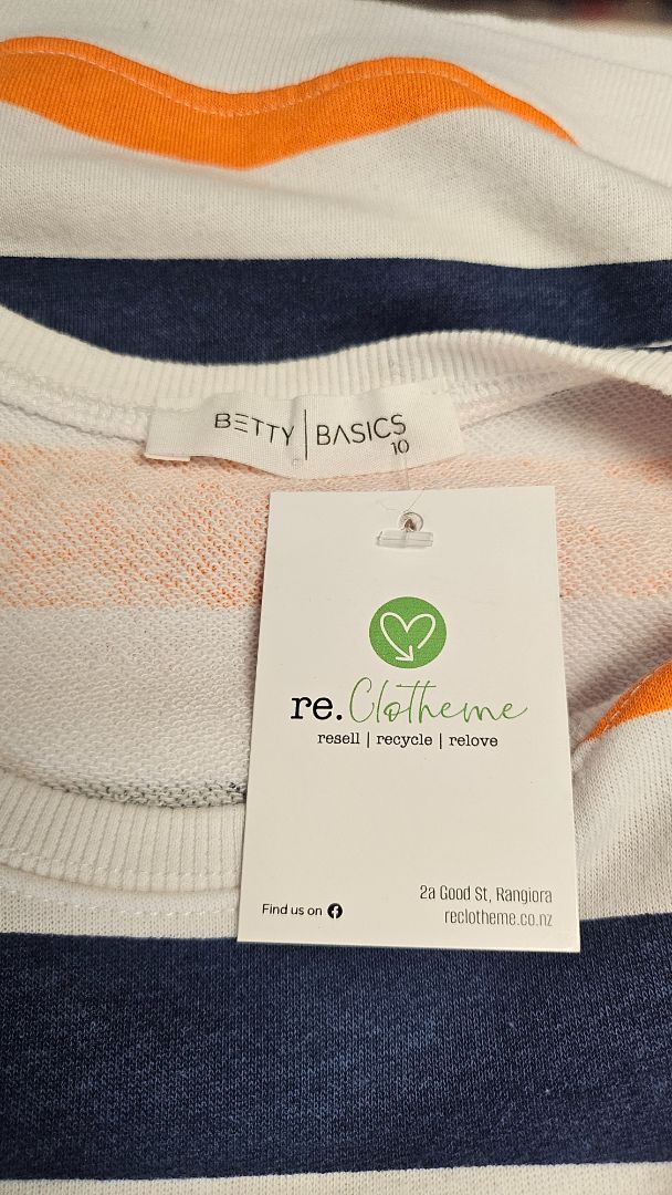 Betty Basics Stripes Crew Neck (10)