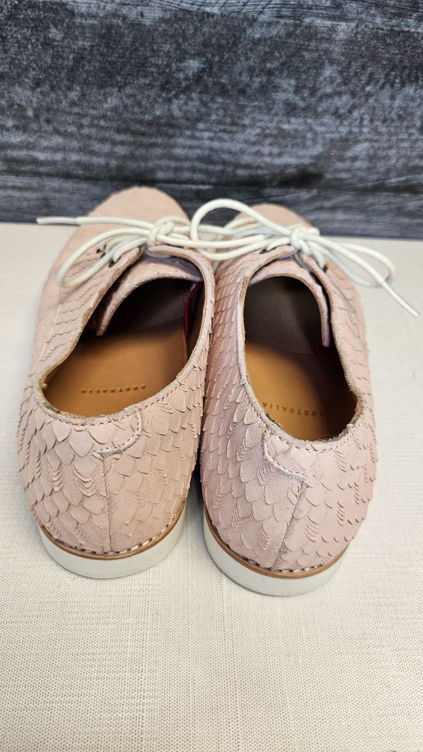 Rollie Blush Pink Derby Flat (36)