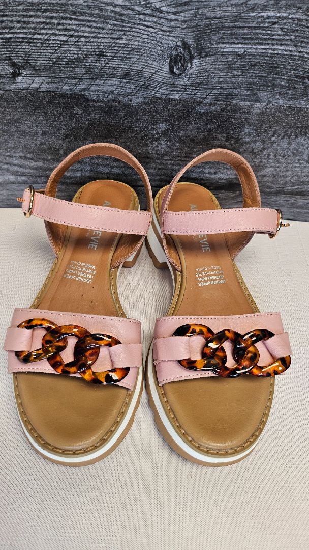 Alfie & Evie Blush Leigh Sandal (38)