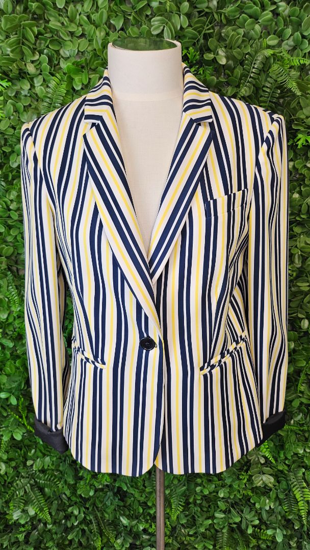 Liu-Jo Multi Striped Blazer (10-12)