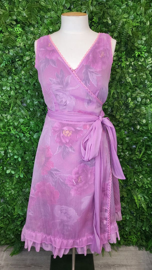 Annah Stretton Floral Reversible Dress (8-10)