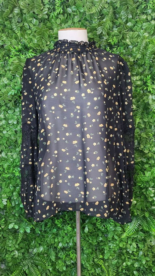 Decjuba Floral Sheer Blouse (10)
