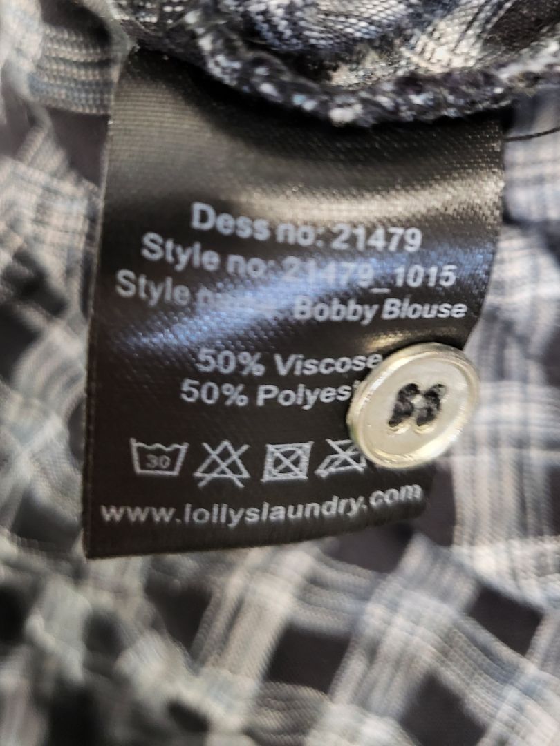Lollys Laundry Check Bobby Blouse (12)