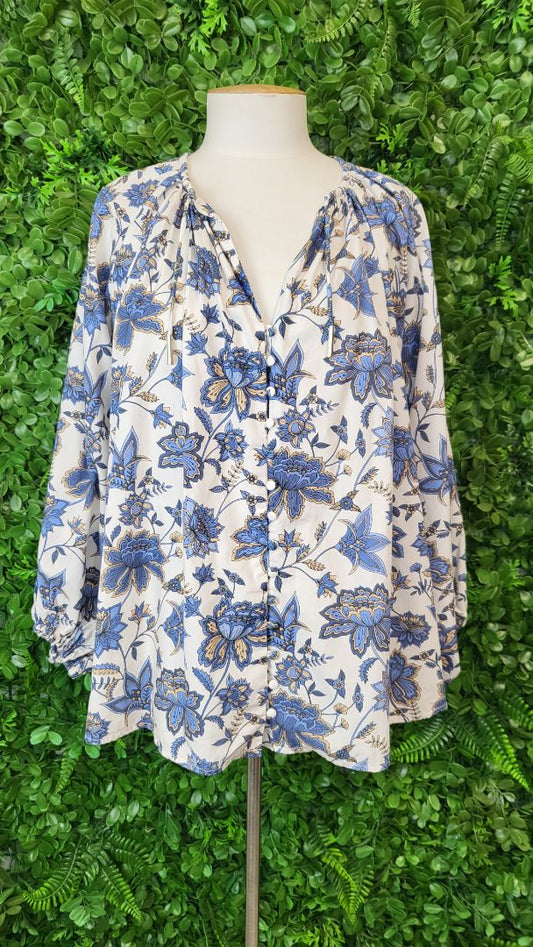 Kinney Floral Astrid Top (10-12)