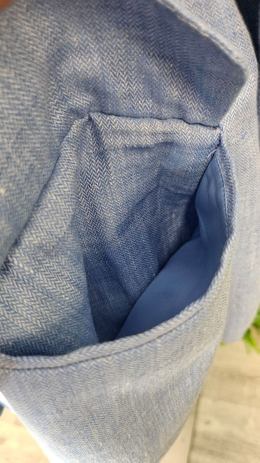 Sportscraft Blue Linen Blazer (18)