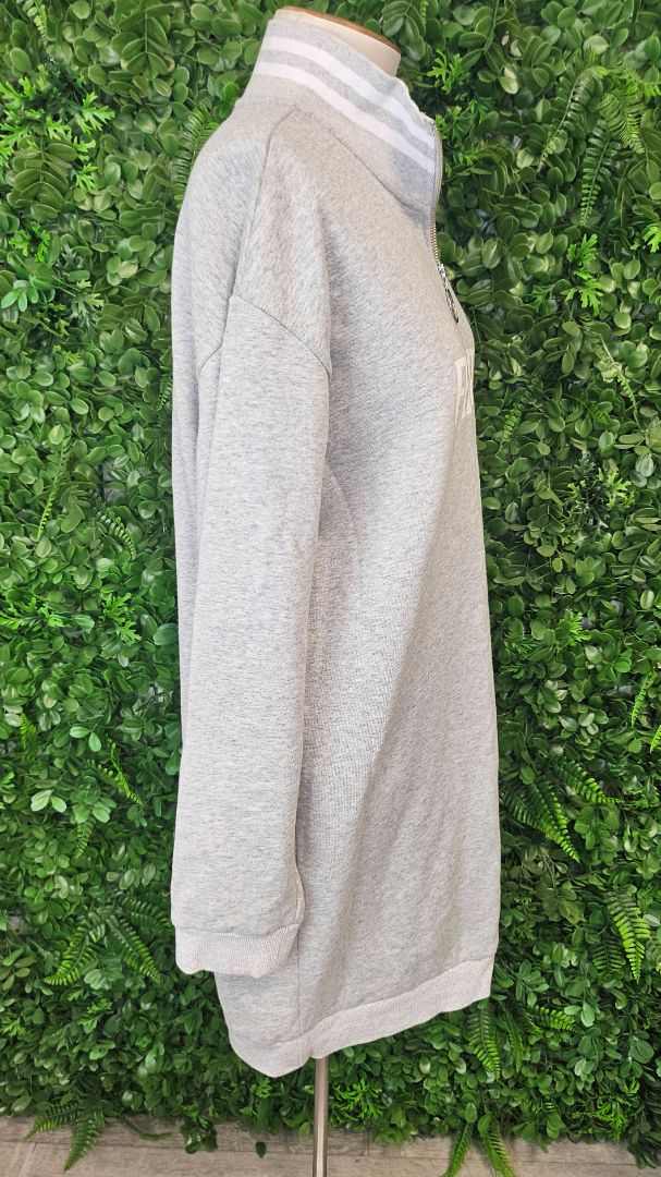 Federation Grey Sweatshirt Dress (12)