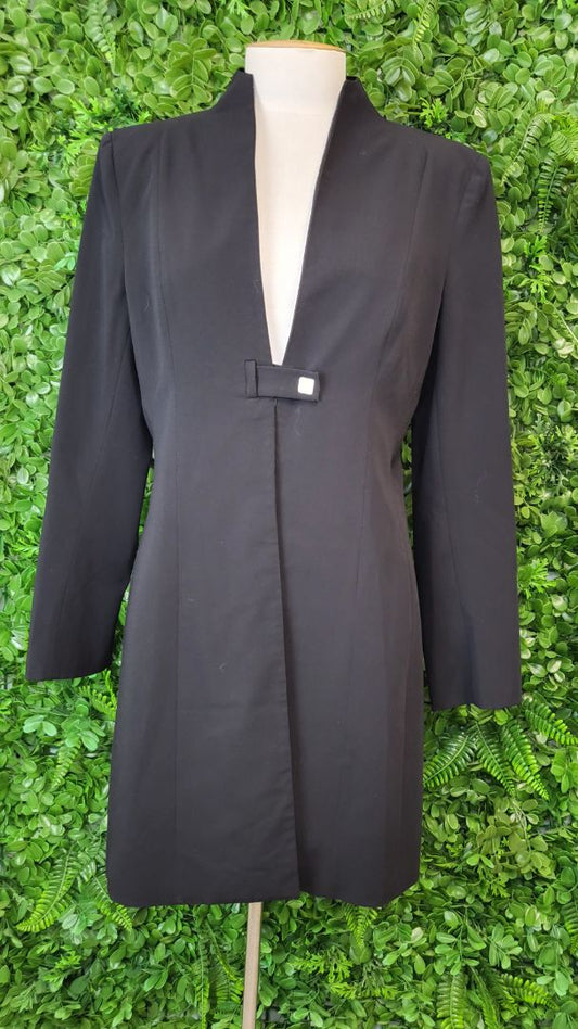 Staxs Black Longline Blazer (12)