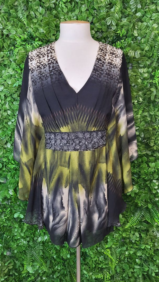 Izabel London Multi Butterfly Top (12)