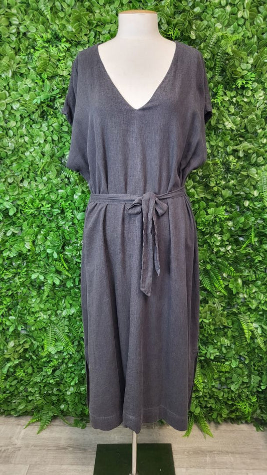 Max Grey Shift Dress (12)