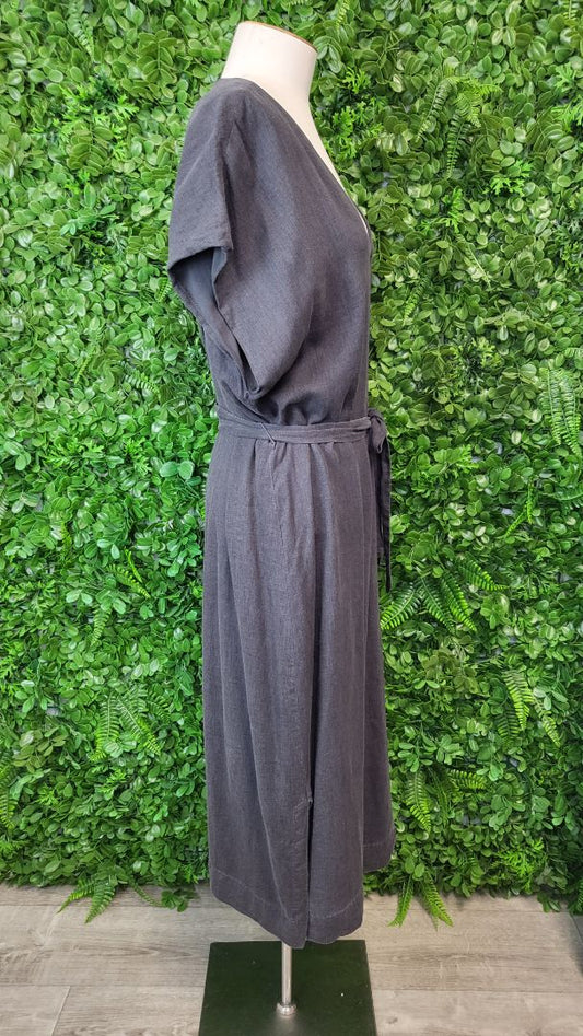 Max Grey Shift Dress (12)