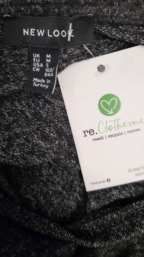 New Look Grey Flare Sleeve Top (12)