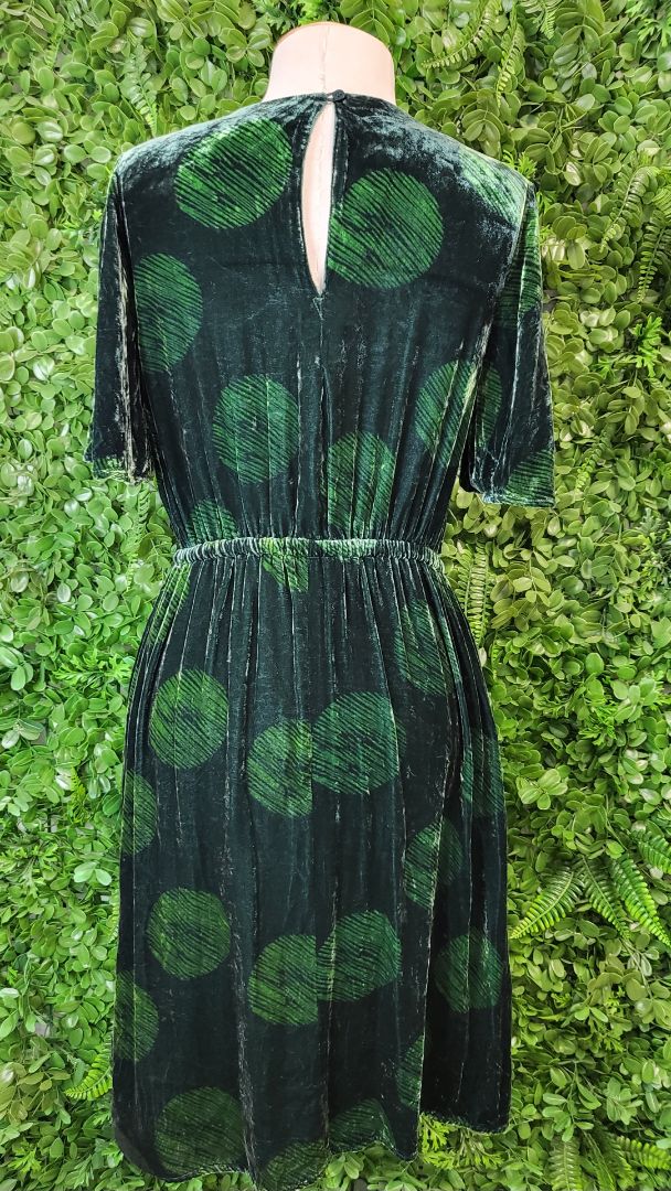 Gorman Green Velvet Dress (8)