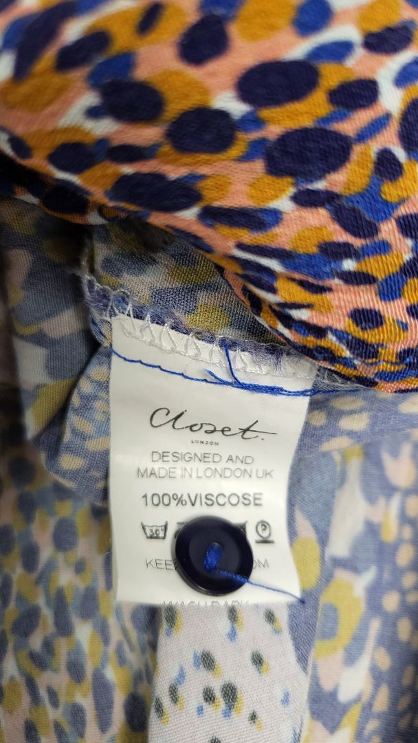Closet London Multi Tie Shirt Dress (12)