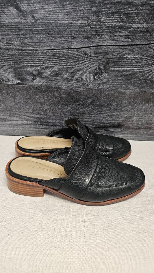 Mi Piaci Black Scotty Mule Loafer (37)