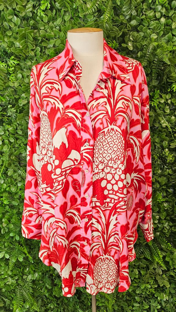 Coop Pink/Red Take It Easy Shirt (10-14)