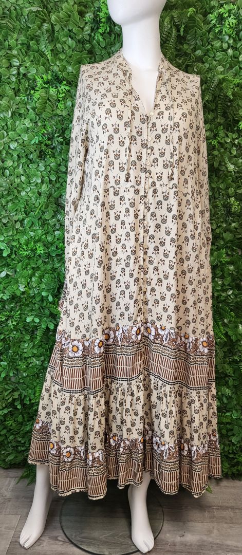Jaase Print Maxi Dress (XL)