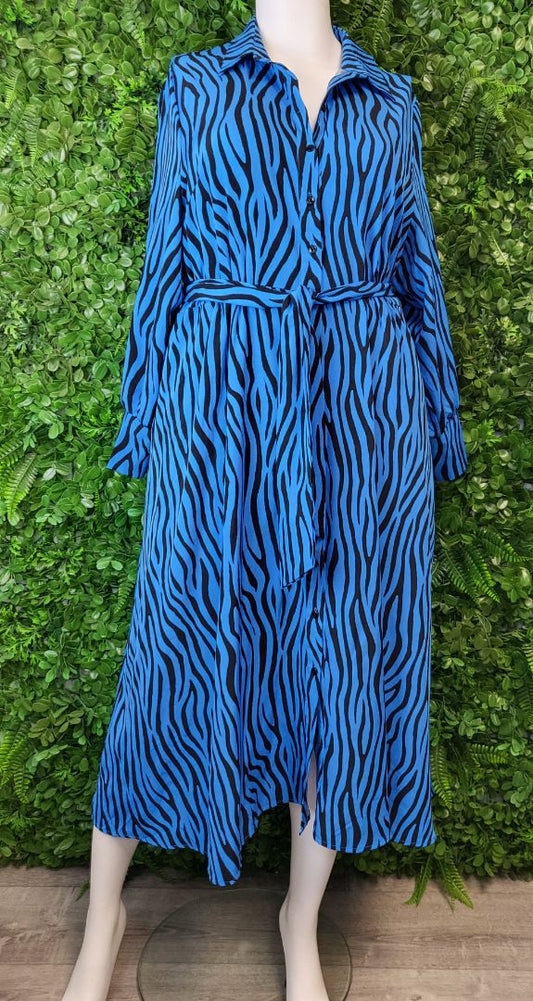 Isla-Maree Blue Zebra Dress (22)
