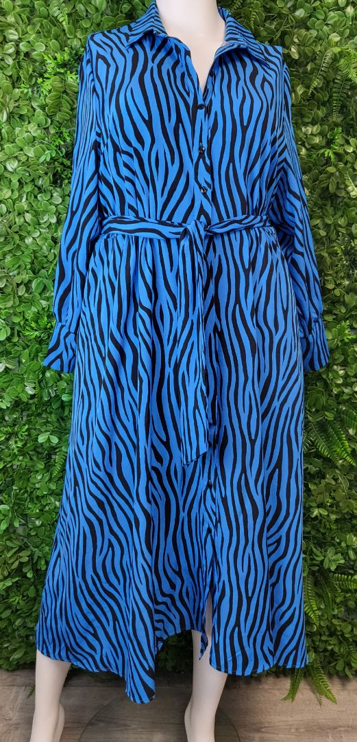 Isla-Maree Blue Zebra Dress (22)
