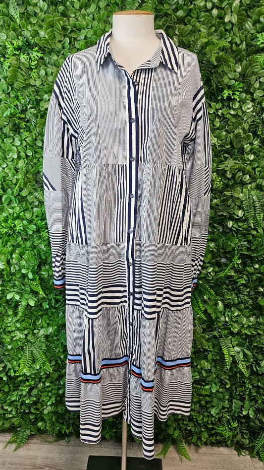 Cooper Stripe Stripe On By Dress (12)