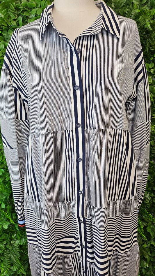 Cooper Stripe Stripe On By Dress (12)