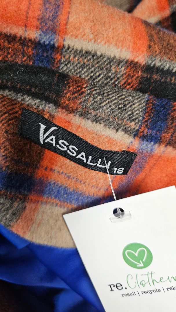Vassalli Check Carnival Blazer/Coat (18)