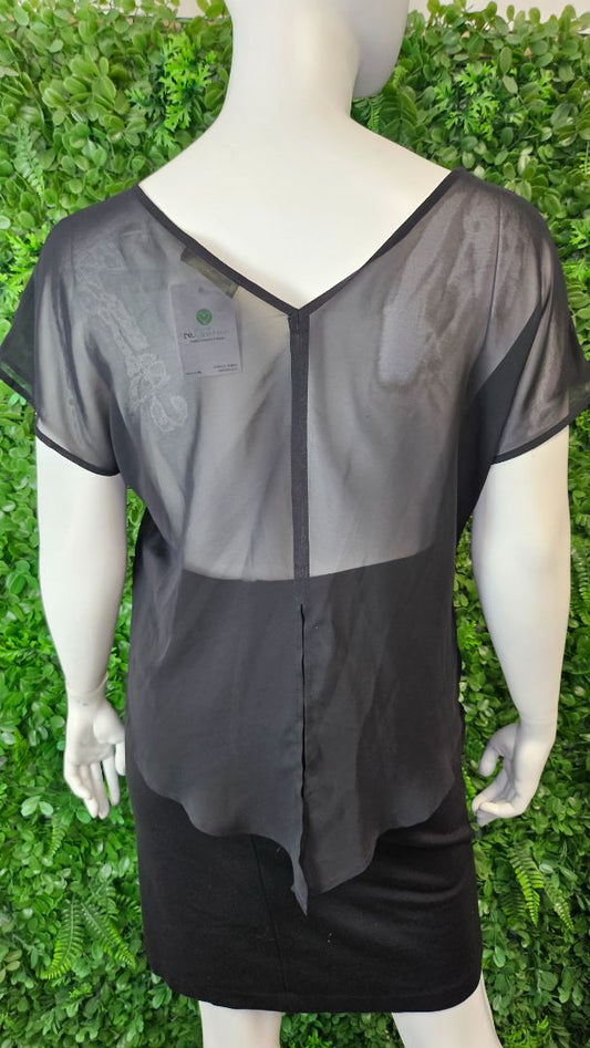 Obi Black Sheer Layering Top (18)