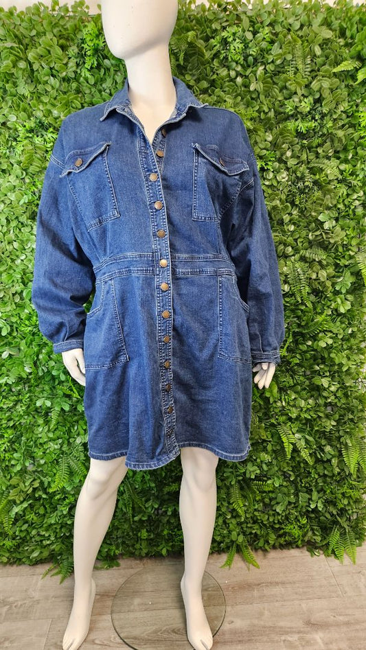 City Chic  Denim Rider Dress (20)