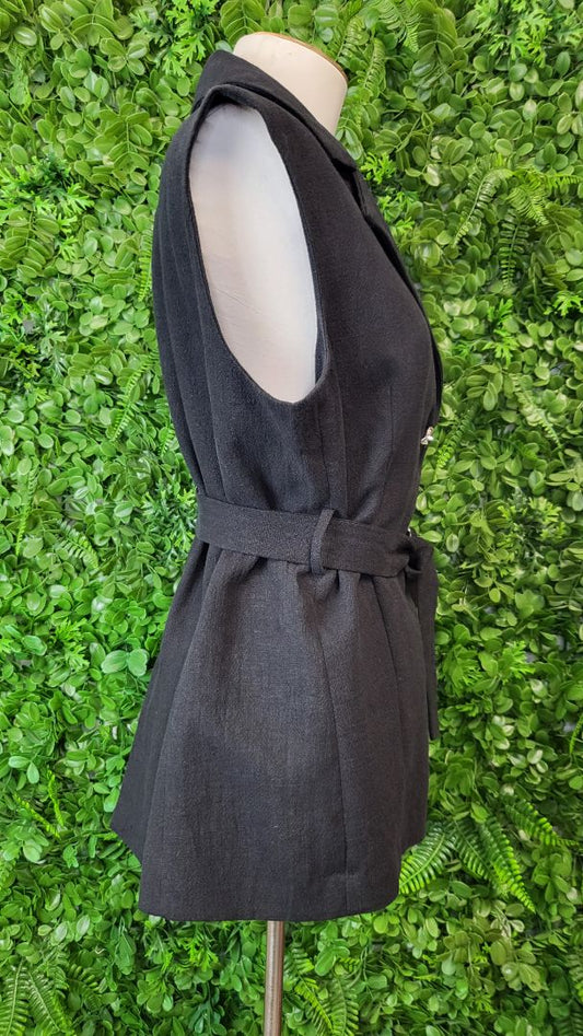 Staple The Label Black Tie Vest (10-12)