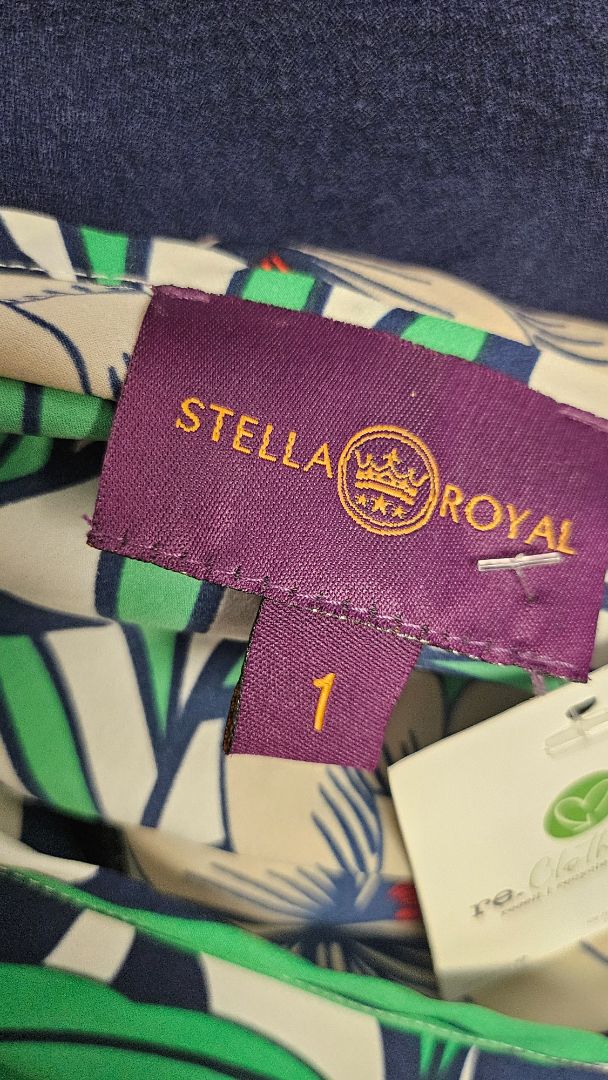 Stella Royal Blue Cut Out Shoulder Dress (16)
